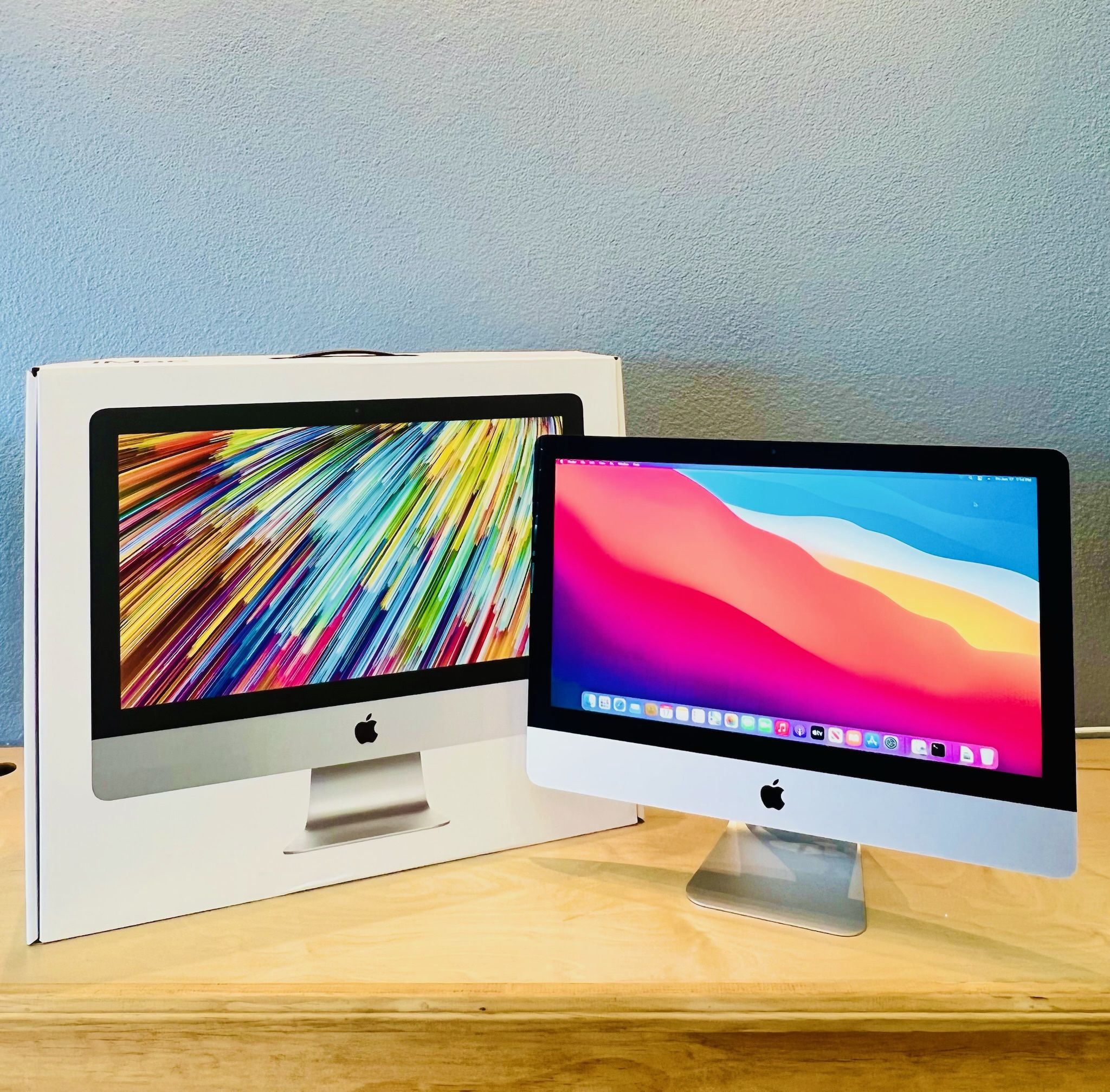 🍎Apple iMac 21” Intel Core i5 Processor/8GB RAM/256GB Storage⚡️🔥Laptop Comes with Microsoft Office, Logic Pro, Adobe, Final Cut💻 1 Year Warranty✅