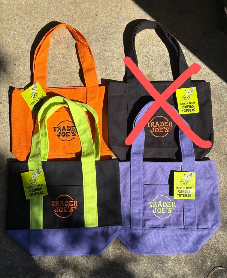 Trader Joe's Halloween Totes