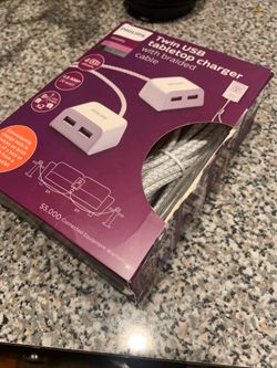 Philips twin usb table charger