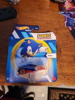 Sonic the hedgehog hotwheels