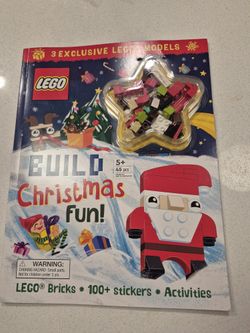 Lego Build A Christmas Fun Book