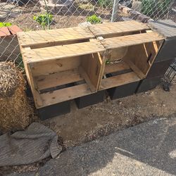 Wooden boxes