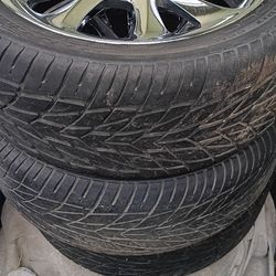 Rims With Tires All 4 Of Them