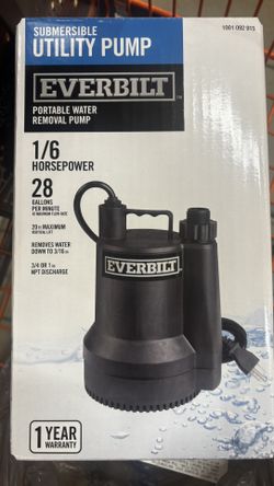 Everbilt Utility Pump