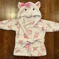 Baby Girl 0-9 Month Elephant Bath Robe