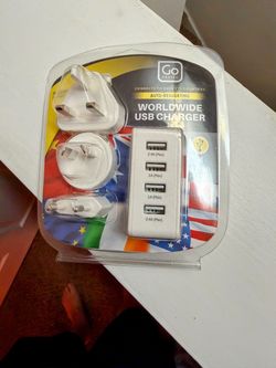 Go Travel Worldwide USB Charger