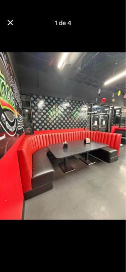 Custom Curved Booths for Restaurants