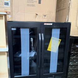 Velieta 30 Inch Wine and Beverage Refrigerator, Upgrade Dual Zone Wine Cooler, 30'' Wine beverage Fridge Built in or Freestanding Under Counter Large 