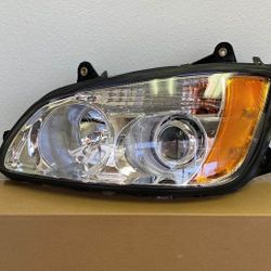 2013 - 2021 Kenworth T660 Chrome Halogen Headlight