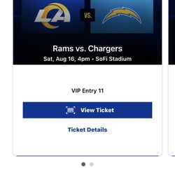 Los Angeles Rams Vs Los Angeles Chargers