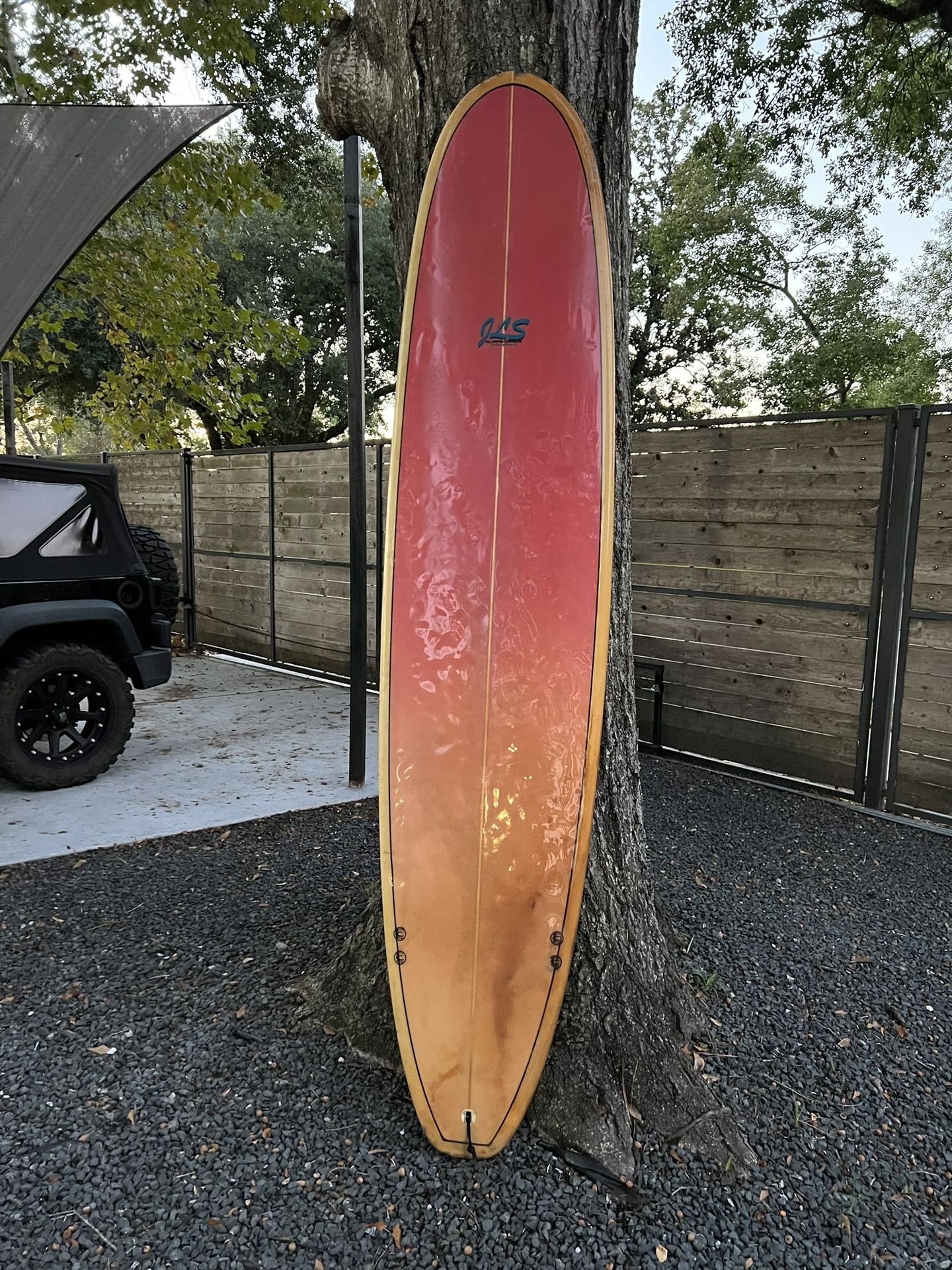 Vintage JLS Long Surfboard