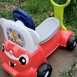 FISHER PRICE LAUGH & LEARN 3IN1 SMART CAR