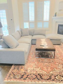 Living Spaces Utopia Cloud Couch Modular Sectional