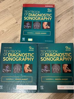 Textbook of Diagnostic Sonography 9th Edition Set