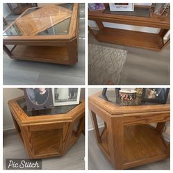 Coffee Table With Matching End Tables 