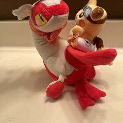 New Pikachu Riding A Latias Pokemon Plush