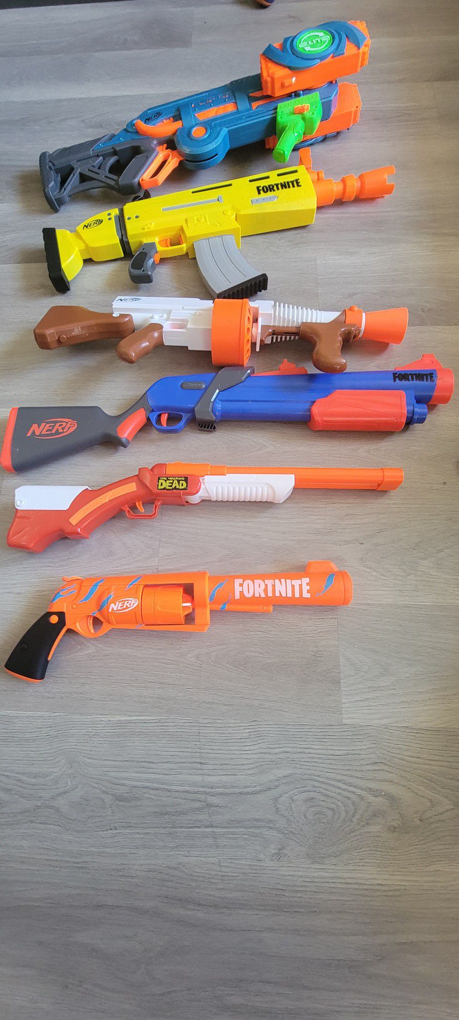 Nerf Guns.