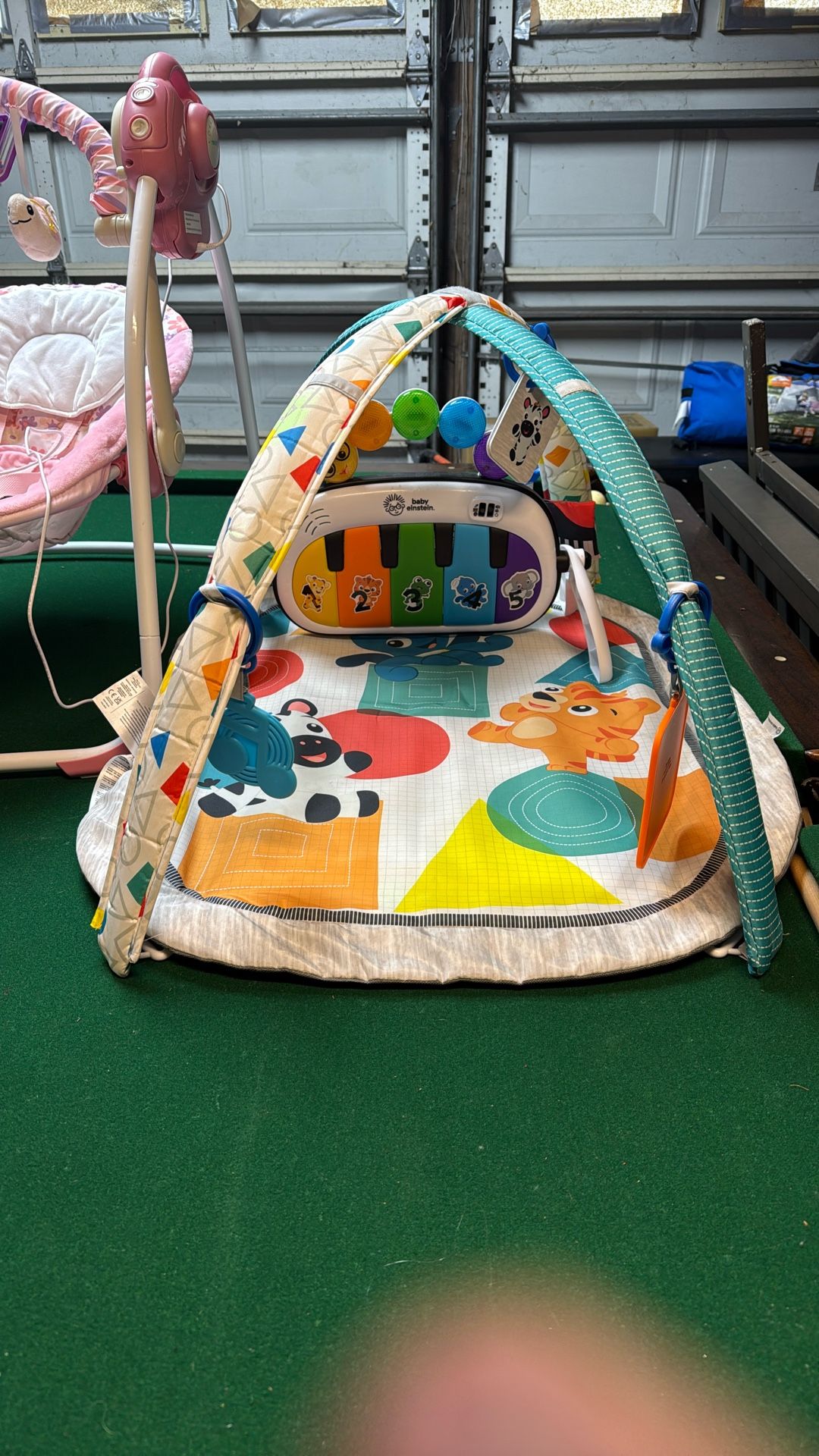 Baby Playmat And Swing