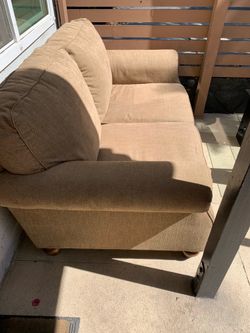 Brown couch