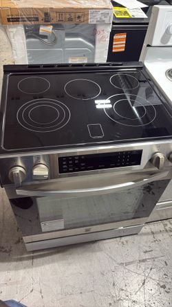 Kenmore electric slide in range