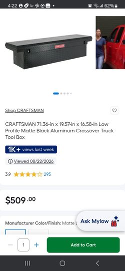Brand new craftsman truck tool box