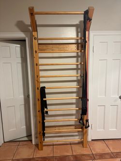 wooden Swedish ladder