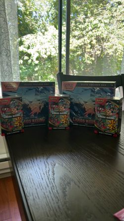 Chaos Rising ETB and Booster bundle