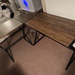 Rustic Brown L Shaped Desk
