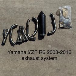 Yamaha YZF R6 2008-2016 Exhaust