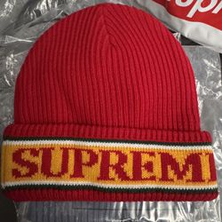 Supreme Cuff Logo Beanie
