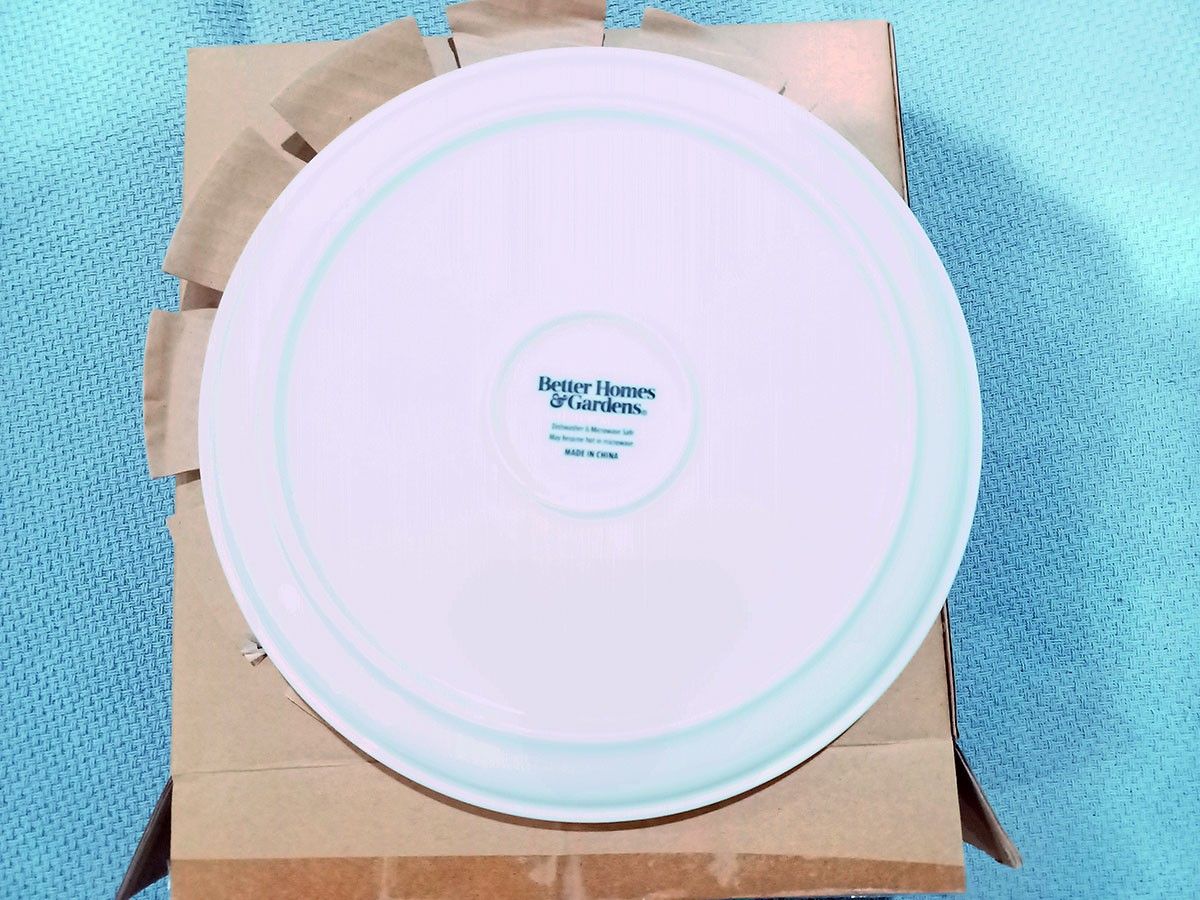 4 NEW Dinner Plates