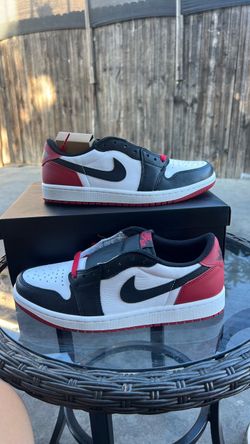Jordan 1 Retro Low Og “Black Toe”