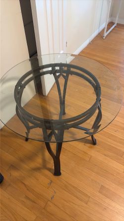 Glass table  good for coffee table