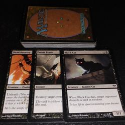Black Cat Zombies Magic The Gathering Deck