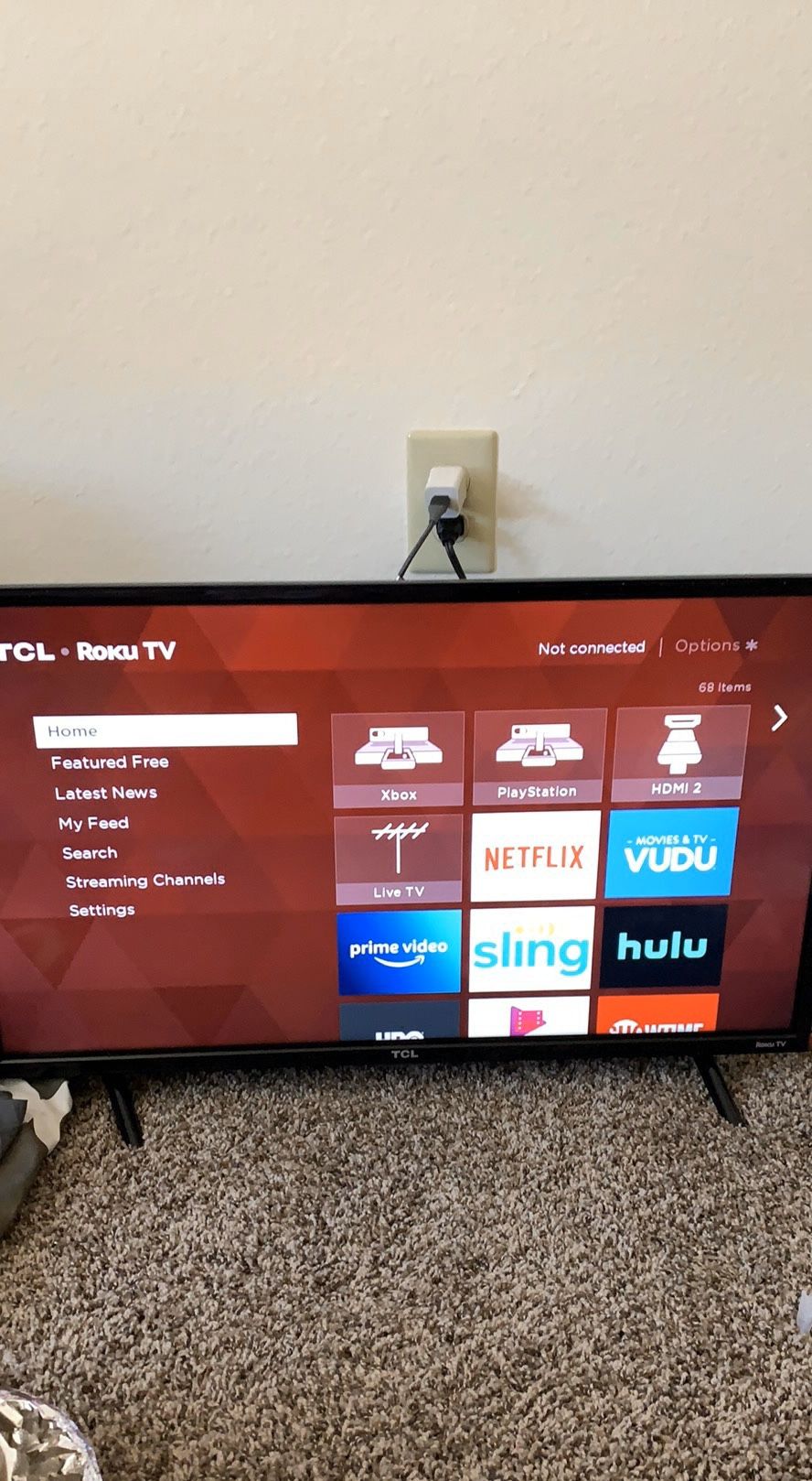 32 inch Roku tv W/ remote