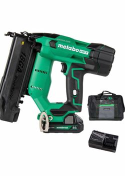 Metabo HPT 18V MultiVolt 18-Gauge Compact Cordless Brad Nailer Kit