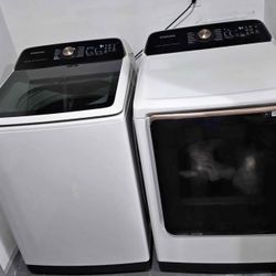 Samsung Smart Washer And Electric Dryer 