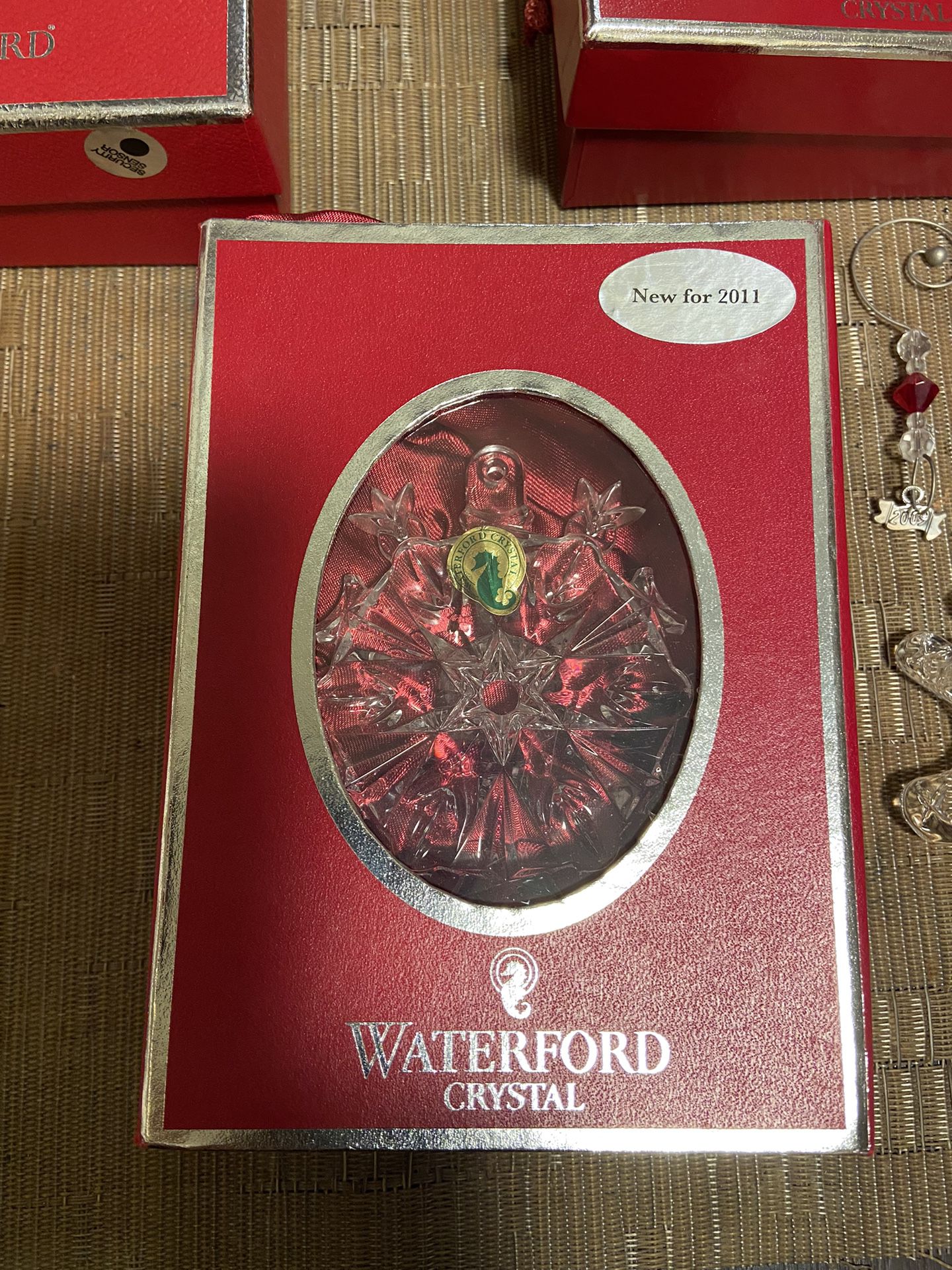 Waterford Christmas Crystal Ornament 2011
