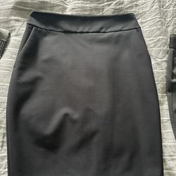 Black Pencil Skirt From Express. Nwt 