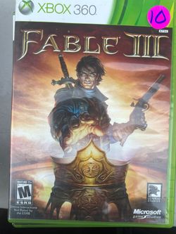 Fable III Xbox 360 Game