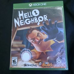 Hello neighbor Xbox one game