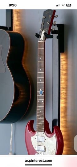 Pottery barn light your guitar mount