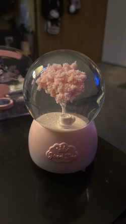 “Good time” Musical snow globe