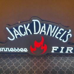 Jack Daniel’s Tennessee Fire Neon Sign
