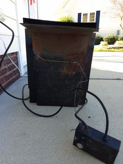 Martin thermostat blower for gas logs