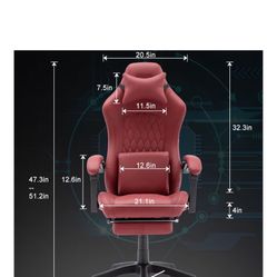 Ohaho gaming Chair Black And White 