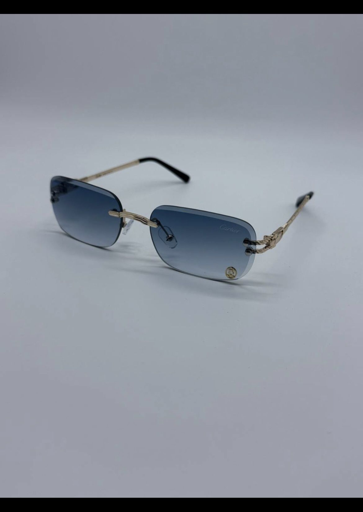Cartier Blue Lens Sunglasses