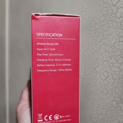 Portable Rechargeable Speaker