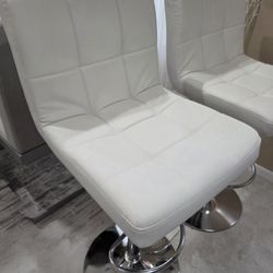 2 High Chair White Super Elegant New 