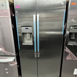 GE Side By Side Counter Depth Refrigerator Manufacture Warranty 